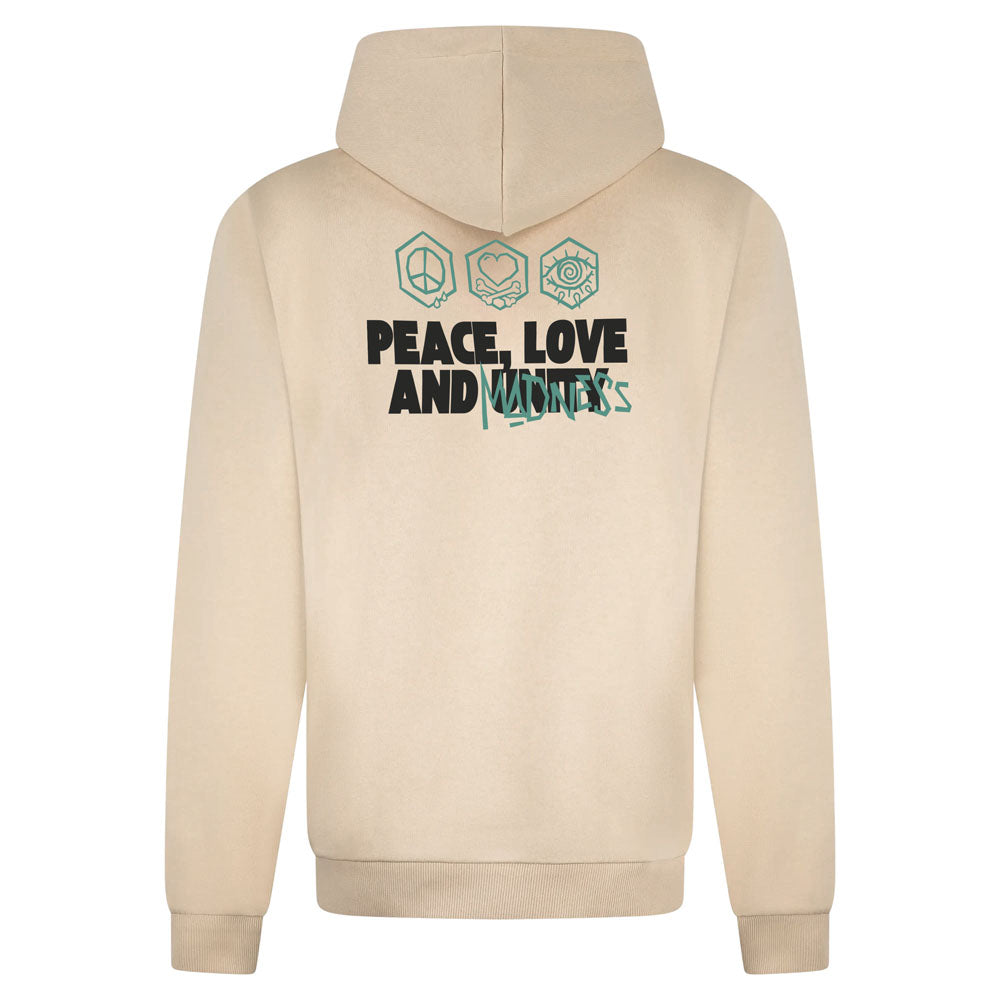 Hoodie Peace Love & Madness