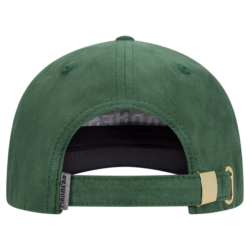 Baseball Cap - Green Suede