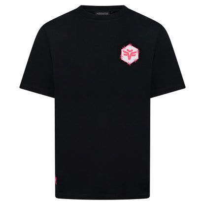 T-Shirt Icon Embroid on Back (Pink)