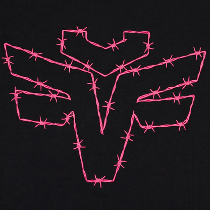 T-Shirt Icon Embroid on Back (Pink)