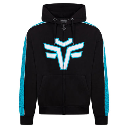 Zipped Hoodie - Icon & Liquid Sleeves