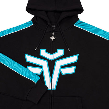 Zipped Hoodie - Icon & Liquid Sleeves