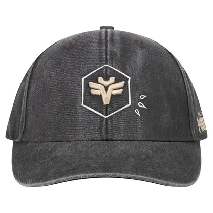 Baseball Cap Washed Grey Icon