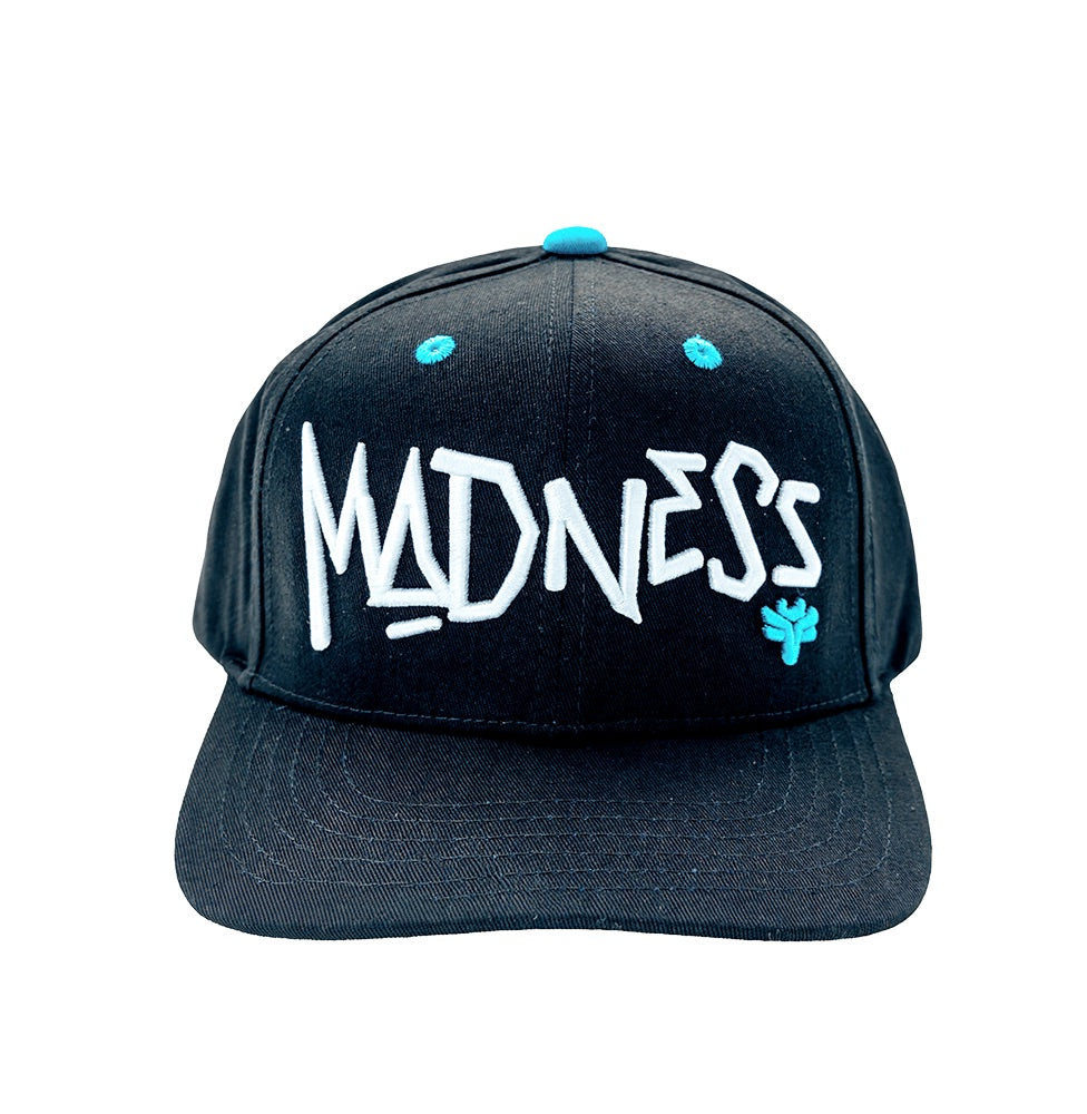 Baseball Cap Turqouise Madness