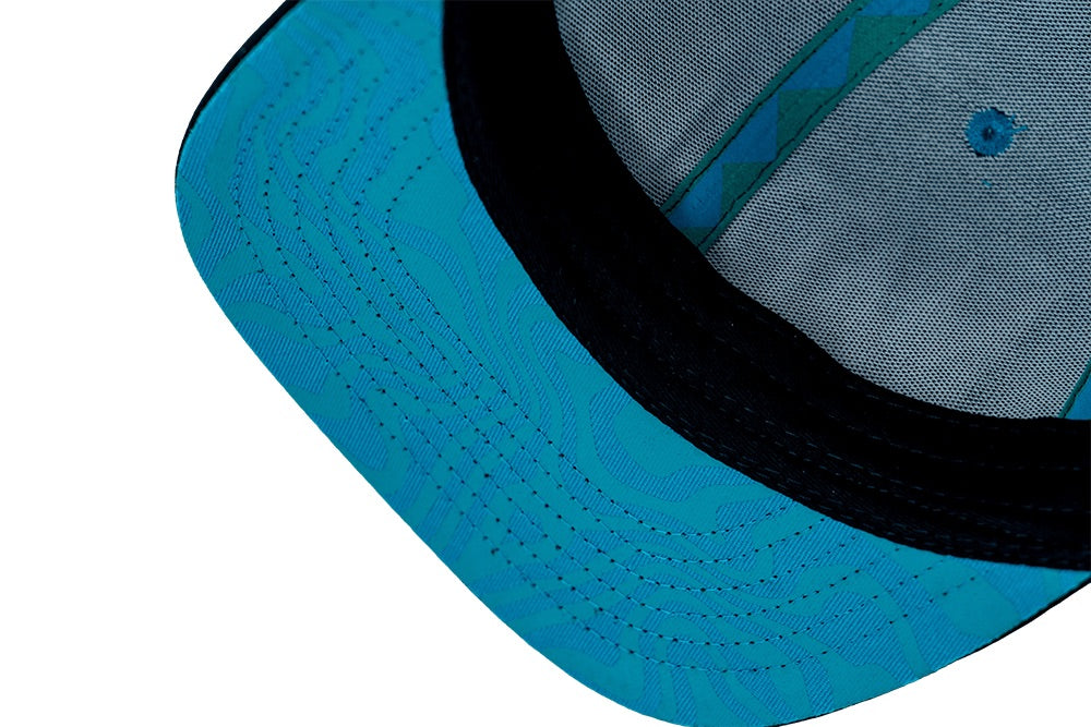 Baseball Cap Turqouise Madness